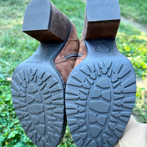 Born Cass combat lace up boot brown suede BOC 7.5 - Picture 7 of 9